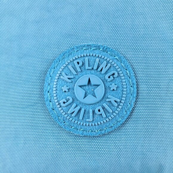 KIPLING Kichirou Lunch Bag Blue 100% Polyamide - Gently Used-Authentic-Buy Now - Picture 4 of 15